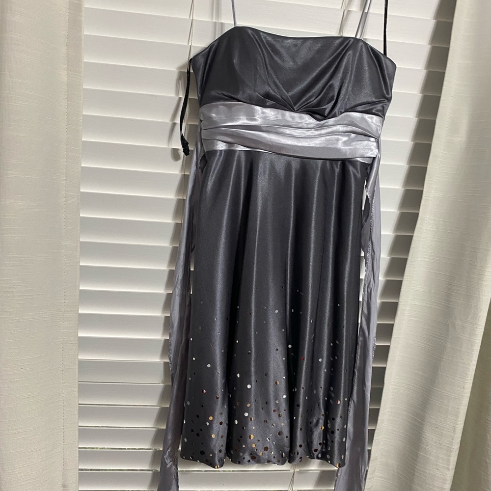 Silver dress
